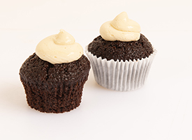 Chocolate & Guinness Cupcake with Baileys Icing 