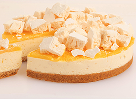 Lemon Meringue & Ginger Cheesecake 