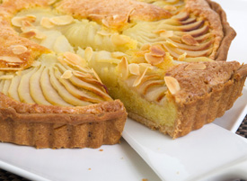 Pear & Almond Tart 